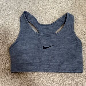 Nike Women's Heathered Gray Sports Bra